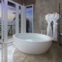 Apaiser Lunar 1740mm Stone Freestanding Bath LUNAR-BATH-1740-5399-X3