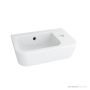 Oliveri Dublin Wall Hung Single Compact Basin With Tap Landing 370mm