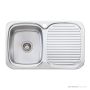 Oliveri Lakeland Topmount Single Bowl Sink 770mm