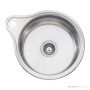 Oliveri Solitaire Topmount Round Sink 590mm