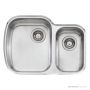 Oliveri Monet Undermount 1 & 1/2 Double Bowl Sink 675mm