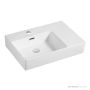 Oliveri Munich Wall Hung Basin With Shelf 600mm