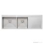Oliveri Professional Series Topmount 1 & 3/4 Double Bowl Sink 1450mm