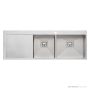Oliveri Professional Series Topmount 1 & 3/4 Double Bowl Sink 1450mm