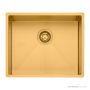 Oliveri Spectra Top, Flush & Under Mount Single Bowl Sink 540mm, Gold SB50AU