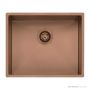 Oliveri Spectra Top, Flush & Under Mount Single Bowl Sink 540mm, Copper SB50CU