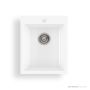 Oliveri Sicily Topmount Fireclay Single Bowl Sink 410mm