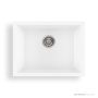 Oliveri Sicily Top & Under Mount Fireclay Mega Single Bowl Sink 610mm