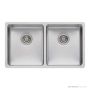 Oliveri Sonetto Top & Under Mount 3/4 Double Universal Bowl Sink 785mm, Stainless SN63TU
