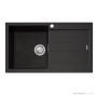 Oliveri Santorini Granite Topmount Single Bowl Sink with Overflow 860mm