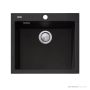 Oliveri Santorini Granite Topmount Single Bowl Sink 560mm