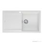Oliveri Santorini Granite Topmount Single Bowl Sink 860mm
