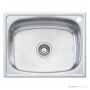 Oliveri Laundry Inset Single Bowl Sink 45 Litre Tub 590mm