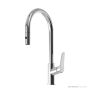 Oliveri Verona 220mm Pull Out Goose Neck Sink Mixer