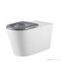 Oliveri Vienna Wall Faced Care Toilet Suite With Grey Seat