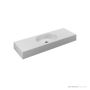 Omvivo Arki 1200mm Wall Basin, Matt White ARVSS1200C