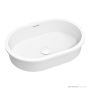Omvivo Sub Stadium 450mm Undermount Basin, Matt White SUB-STA450