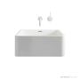 Omvivo Vision Above Counter Basin, Matt White VISS550AC