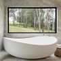 Pietra Bianca Onda 1800mm Stone Freestanding Bath PB4001