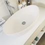 Pietra Bianca Mila 550mm Stone Above Counter Basin PB3020