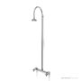 Rainware 2003 Bribie Outdoor Exposed Shower With Hot & Cold Taps - Back Inlet