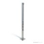 Rainware 5001 Beach Slim Commercial Outdoor Shower With Time Flow & Footwash