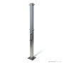 Rainware 5045 Beach Quartet Commercial Outdoor Quad Shower With Time Flow & Double Footwash