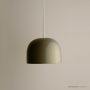 Robert Gordon Pottery Large Bell Pendant Olive 2251OG