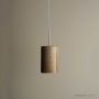 Robert Gordon Pottery Small Cylinder Pendant White Ochre 225202