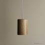 Robert Gordon Pottery Large Cylinder Pendant White Ochre 225302