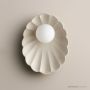 Robert Gordon Pottery Oyster Wall Sconce Stone 225625