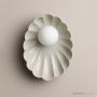 Robert Gordon Pottery Oyster Wall Sconce Shale 225627
