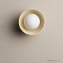Robert Gordon Pottery Bowl Wall Sconce Bone 225761