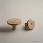 Robert Gordon Pottery Small Wall Hook White Ochre 330002