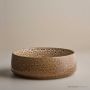 Robert Gordon Pottery Kiln 360 Round Hand Basin White Ochre 36002