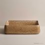 Robert Gordon Pottery Kiln 515 Rectangular Hand Basin White Ochre 51502