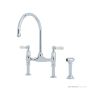 Shaws by Perrin & Rowe Pendleton Kitchen Mixer with Spray Rinse - Chrome AUSH.4173CPWPC