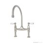 Shaws by Perrin & Rowe Pendleton Kitchen Mixer - Pewter AUSH.4193PFWPC/H1
