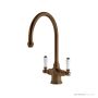 Shaws by Perrin & Rowe Ribble Kitchen Mixer - English Bronze AUSH.4460EBWPC
