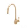 Shaws by Perrin & Rowe Roeburn Kitchen Mixer - Satin Brass AUSH.4841SB