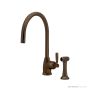 Shaws by Perrin & Rowe Roeburn Kitchen Mixer with Spray Rinse - English Bronze AUSH.4846EB