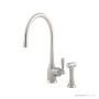 Shaws by Perrin & Rowe Roeburn Kitchen Mixer with Spray Rinse - Pewter AUSH.4846PF