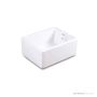 Shaws of Darwen Belfast Butler Sink, White SCBE600WH