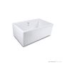 Shaws of Darwen Shaker Single 800 Butler Sink, White SCSH108WH
