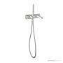 Sussex Suba Bath Mixer System Lh With Hand Shower 160mm BBMS160LH