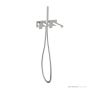 Sussex Suba Lever Bath Mixer System Lh With Hand Shower 210mm BLBMS210LH