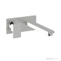Sussex Suba Lever Wall Basin Mixer Outlet System Lh 210mm BLWBMS210LH