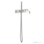 Sussex Calibre Bath Mixer System With Hand Shower 150mm Lh CBMS150LH