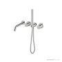 Sussex Circa Vertex Bath Mixer System With Handshower 200mm RBMS200RH-V
