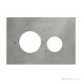 TECE Loop Glass Flush Plate Cover Only, Cement 9.240.614